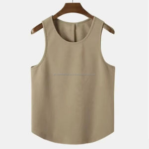 Men's Casual Tank Top Latest Design Wholesale Price Made From Best <b>Material</b> Customizable Quick Dry Breathable - Product Image 4