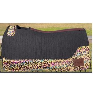 Tapis de selle occidental respirant de qualité supérieure lavable en machine infusé de gel pour les cavaliers pour l'exportation mondiale depuis l'Inde - Product Image 1