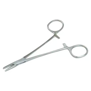 Porte-aiguilles en bois Crile TC 15cm Instruments porte-aiguille chirurgical en acier inoxydable de qualité supérieure personnalisés - Product Image 3