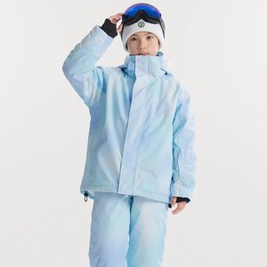 2025 enfants combinaison de Ski 3L imperméable coupe-vent unique planche thermique ensemble complet garçons haute visibilité réfléchissant - Product Image 1