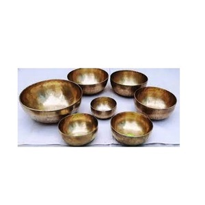 ชามทองเหลืองตกแต่งโต๊ะอาหารค่ำชามทองเหลืองสำหรับงานแต่งงานขนาดต่างๆขายส่ง - Product Image 1