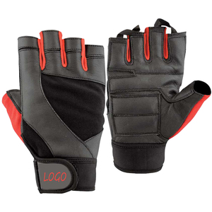 Gants de gymnastique unisexes personnalisés vente en gros de gants d'entraînement en cuir légers et respirants vêtements de sport de taille personnalisée pour l'haltérophilie - Product Image 1