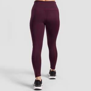 Leggings SupremeFlix marron coupe slim style sport extensible en Spandex et Nylon Taille XL 3XL avec logo à la taille et motif en maille sans couture pour le yoga - Product Image 2
