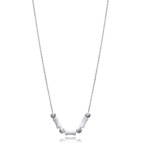 Design minimaliste boule breloque argent breloque collier turc en gros fabriqué à la main 925 bijoux en argent Sterling - Product Image 5