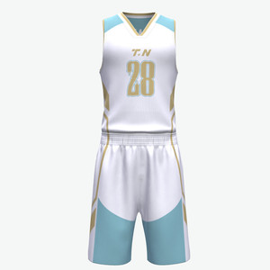 Uniformes de Baloncesto Unisex Transpirables de Último Diseño al por Mayor, Ropa Deportiva, Conjuntos de Camisetas de Baloncesto Personalizadas, Sin Mangas, Sólidas - Product Image 3