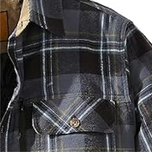 Vestes chaudes lâches de cru des hommes, vestes décontractées d'hiver de cru des hommes - Product Image 5