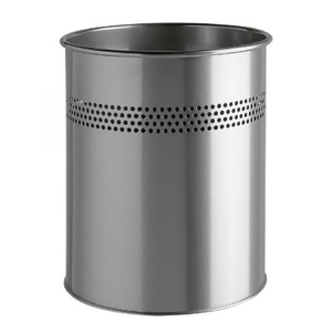 Home Wastage Use Decor High Quality Metal Elegant Flowers Enamel Paint Design Iron Durable Trash Cans <b>Dust</b> <b>Bin</b> - Product Image 5