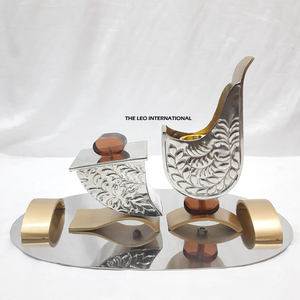 Hand Craved Designing Metal Incense and Bakhoor Burner Top Quality <b>Mirror</b> Polished Metal Steel Classic Home Indoor Burner - Product Image 1