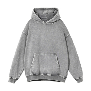 Sudadera con capucha de lavado ácido de calidad superior para hombres fácil de usar y lavar básicos de algodón mezclado Hombres Sudadera con capucha de lavado ácido en tarifa razonable - Product Image 3