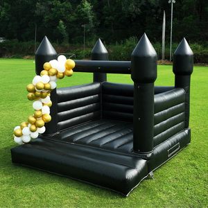 Château de maison gonflable noir personnalisé Halloween | Grand château gonflable pour location d'événement, fêtes d'anniversaire et de <span class=keywords><strong>vacances</strong></span> - Product Image 1