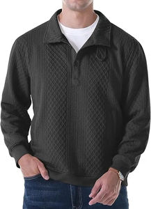 Sudaderas Unisex con Cuello Redondo, la Mejor Calidad, 100% Algodón para Invierno, Tela de Felpa, Sudadera Lisa a la Moda para Hombre - Product Image 5