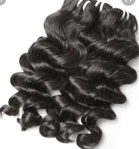 10 pulgadas 100% Original HD estilo ondulado Natural encaje directo de la India 30 pulgadas extensiones de cabello humano Remy indio crudo 3 paquetes - Product Image 2