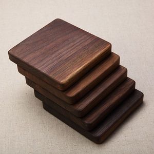 New Antique Design Square Shape <b>Wooden</b> <b>Coasters</b> Made of <b>Wooden</b> Teacups <b>Coasters</b> for Home Kitchen Table Usage in Cheapest Price - Product Image 6