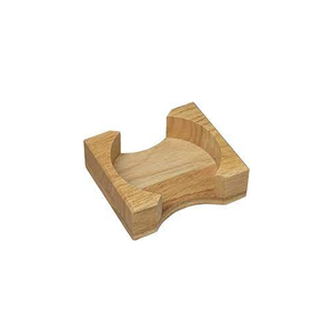 Posavasos de madera de la mejor calidad, posavasos de diseño Redondo, taza de té de pino, juego de soporte de madera, 100% - Product Image 1