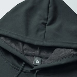 ชุดเสื้อมีฮู้ดสวมหัวผ้าฟลีซให้ความอบอุ่นใส่สบายของผู้ชายกางเกงวอร์มสไตล์สตรีทสำหรับสวมใส่สบายออกแบบได้ตามต้องการ - Product Image 4