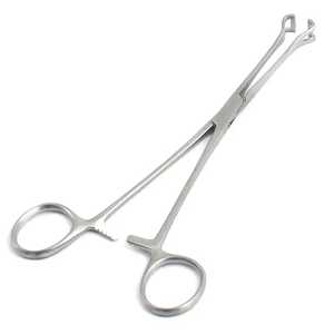 Stainless Steel Surgical Tool Manual Power Source Sponge Holding Forceps Serrated Jaws For Enhanced <b>Grip</b> <b>Control</b> Instruments - Product Image 4