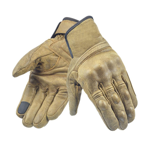Gants en cuir de course de café en détresse de haute qualité Gants de course antidérapants pour course sur route Street Bike et Motocross - Product Image 4