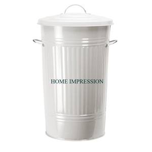 ถังขยะชุบสังกะสีขนาดใหญ่สำหรับใช้ในบ้านโรงแรมถังขยะสำหรับทำความสะอาดเครื่องครัว - Product Image 3