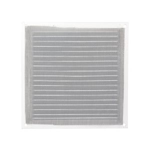 Griglia di ventilazione in alluminio con zanzariera avvitabile 175 x 175 mm. Bianco - Product Image 4