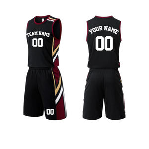 Ensemble de maillot de basket-ball pour hommes, respirant, à séchage rapide, léger, maillot et short, vêtements de sport pour l'entraînement en équipe, utilisation en match - Product Image 5