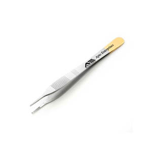 APTO ENTERPRISES AE-4418 Pinzas Quirúrgicas Médicas de Punta Recta de 3mm, Tijeras Adson Brown de 12cm, Manuales, de Acero Inoxidable para Tejidos - Product Image 6