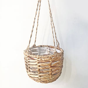 Paniers suspendus pour plantes, plusieurs tailles, pot de fleurs, plantes en jacinthe d'eau naturelle, paniers pour plantes - Product Image 1