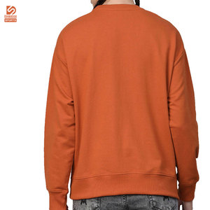 เสื้อสเวตเชิ้ตผู้หญิงแบบสั่งทำพิเศษสำหรับฤดูหนาว ผ้าแคนวาสคอตตอน 100% โลโก้ด้านหน้า สีพื้นเรียบง่าย คอกลม สวมใส่สบาย สีและขนาดตามสั่ง - Product Image 3