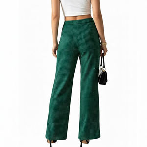 Pantalons de jogging pour femmes en coton molletonné avec strass, nouveau design, vente en gros, pour le streetwear - Product Image 2