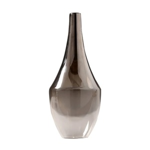Wedding <b>Table</b> Centerpieces Metal Flower Vases Shiny Finishing Flower Pot Best Selling Custom Design Flower Vase - Product Image 1