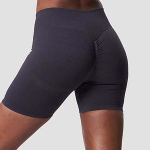 Bonne qualité femmes Gym Biker Shorts respirant Spandex Polyester mélange taille élastique décontracté vêtements de sport femmes pour 2025 - Product Image 6