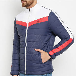 Chaqueta acolchada ajustada para hombre de fabricación profesional, ropa informal, chaqueta acolchada gruesa de moda para exteriores para hombre con personalizado - Product Image 4