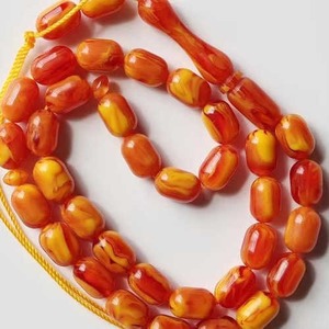 Elegant Kehribar Amber Tasbih 99 <b>Beads</b> for Muslim Daily Prayer Islamic Dhikr Spiritual Practice Worship and Mindful <b>Meditation</b> - Product Image 3