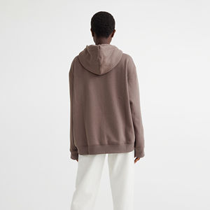 Jersey de mujer de alta calidad, sudaderas con capucha de gimnasio, logotipo personalizado, cuello con capucha informal de invierno, talla superior, ropa de calle de tela de punto, Tops cortos - Product Image 3