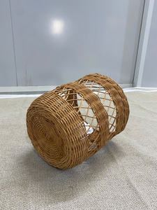 Cestas de almacenamiento marrones dispersas con un elegante diseño de nube - Product Image 3