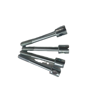 Acero al carbono Azul Recubierto de zinc Cabeza de queso Medidor Tornillos de sello de plomo Sistema de medición métrica estándar DIN - Product Image 1