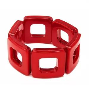 Bold Handmade Oversized Acrylic Bracelets for Women Colorful <b>Angel</b> Style Resin Bangles Unique Jewelry <b>Gifts</b> in Bulk - Product Image 2