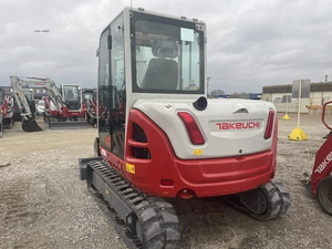 Excavadora compacta Takeuchi TB370 de 6.7 toneladas, 56.9 HP, motor turbo diésel, profundidad de excavación de 4.08 m, alcance de 6.69 m, fuerza de ruptura de 65 kN, en venta. - Product Image 2