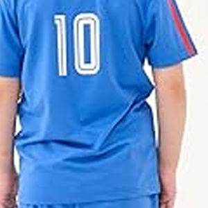 Ensembles de maillots d'uniformes de football drapeau américain pour enfants avec logo personnalisé 7V7 maillots de football de style 2026 - Product Image 5