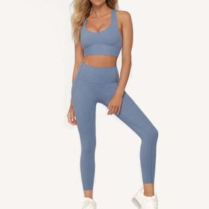 Women's Seamless One Shoulder Crop Sports Bra Sexy Backless Fitness Yoga Wear Breathable Workout Gym Sportswear Plus Size - Product Image 3