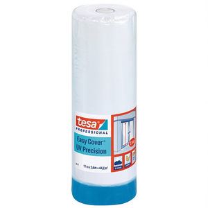 Ruban adhésif de précision TESA Easy Cover 4411 UV, 17 m de long, 2600 mm de large, rouleau adhésif pour bureau - Product Image 3