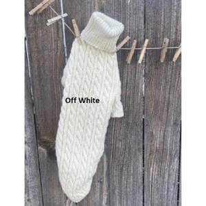 เสื้อสเวตเตอร์สัตว์เลี้ยงสุดหรูในดีไซน์สีพื้นน่ารักเป็นมิตรกับสิ่งแวดล้อมเสื้อผ้าสำหรับสุนัขขนาดใหญ่สำหรับฤดูใบไม้ผลิฤดูใบไม้ร่วงฤดูหนาว - Product Image 1