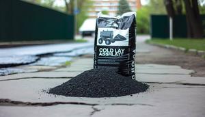 Asfalto Frío, Betumen Plastificante de Fraguado Rápido, Tipo Reparación de Baches en Carreteras, Mezcla de Asfalto para Parches Fríos - Product Image 5