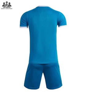 Uniforme de Fútbol de Alta Calidad, Ligero, de Secado Rápido y Transpirable, 100% Poliéster, Cuello en V, Manga Corta, Personalizable para Hombre - Product Image 2