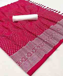 Nouvelle tenue de saree brodée tendance avec chemisier lourd à séquence de cordon unique sur tissu en filet d'organza pour les mariages - Product Image 1