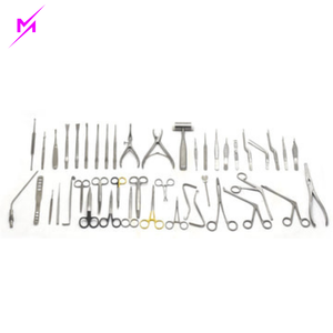 Juego de Instrumentos de Rinoplastia, 45 Piezas, Acero Inoxidable, Herramientas Quirúrgicas Manuales, Reutilizables, Ecológicas, Fabricadas por Medzora Surgical - Product Image 1