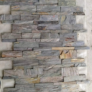 Panneaux muraux multicolores en ardoise pour décoration intérieure et extérieure de l'hôtel. - Product Image 1