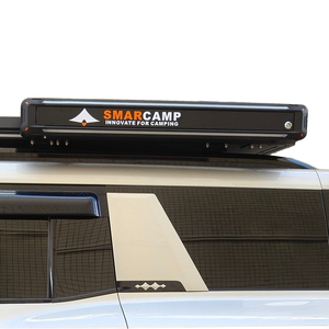 <span class=keywords><strong>Tente</strong></span> de <span class=keywords><strong>douche</strong></span> de voiture SMARCAMP avec coque en aluminium, bande de LED, alimentation de type C, sacs de rangement, configuration rapide - Product Image 1