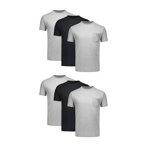 เสื้อยืดวินเทจผ้าเจอร์ซีย์เนื้อแน่น 280 กรัม ผ้าฝ้ายนุ่ม แขนสั้น ทรงพอดีตัว เหมาะสำหรับใส่เป็นเสื้อซับในสำหรับผู้ชาย - Product Image 1