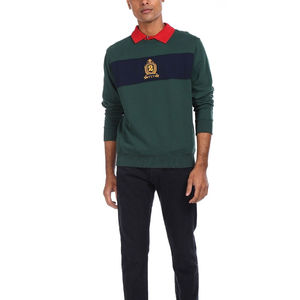 Precio al por mayor de fábrica, sudadera bordada transpirable de secado rápido para hombre, sudadera bordada para hombre de nuevo estilo - Product Image 4