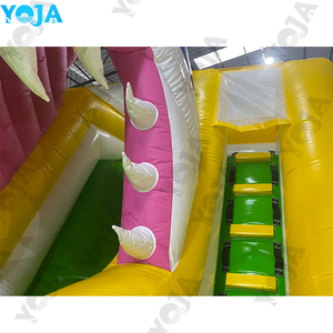 Toboggan aquatique <span class=keywords><strong>gonflable</strong></span> sur le thème du <span class=keywords><strong>requin</strong></span> avec <span class=keywords><strong>piscine</strong></span> intérieure et extérieure - Product Image 6